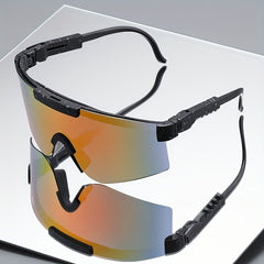 Y2K Sports Sunglasses Full Wrap Around Shield Glasses UV400