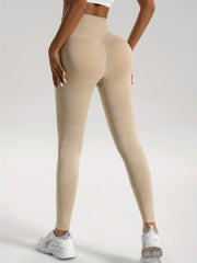 Seamless Wide Waistband Leggings for Women's Workout Performance
