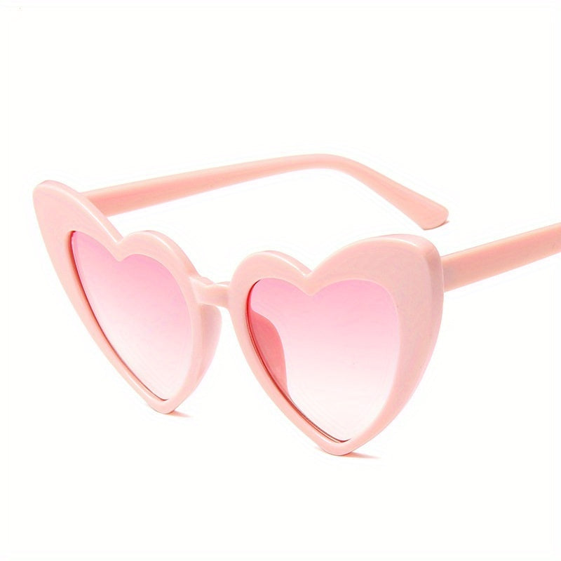 Heart Sunglasses For Women Men Gradient Glasses UV400