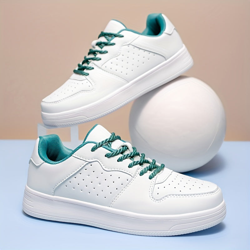 Men's Block Low Top Skate Shoes Casual Outdoor Breathable Sneakers