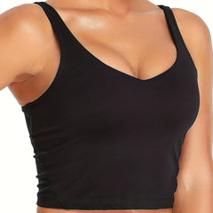 Sporty Bra Shockproof Running Fitness Yoga Crop Tank Top
