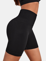 High Waist Yoga Shorts Stretch Sports Running Workout Shorts Women's Activewear