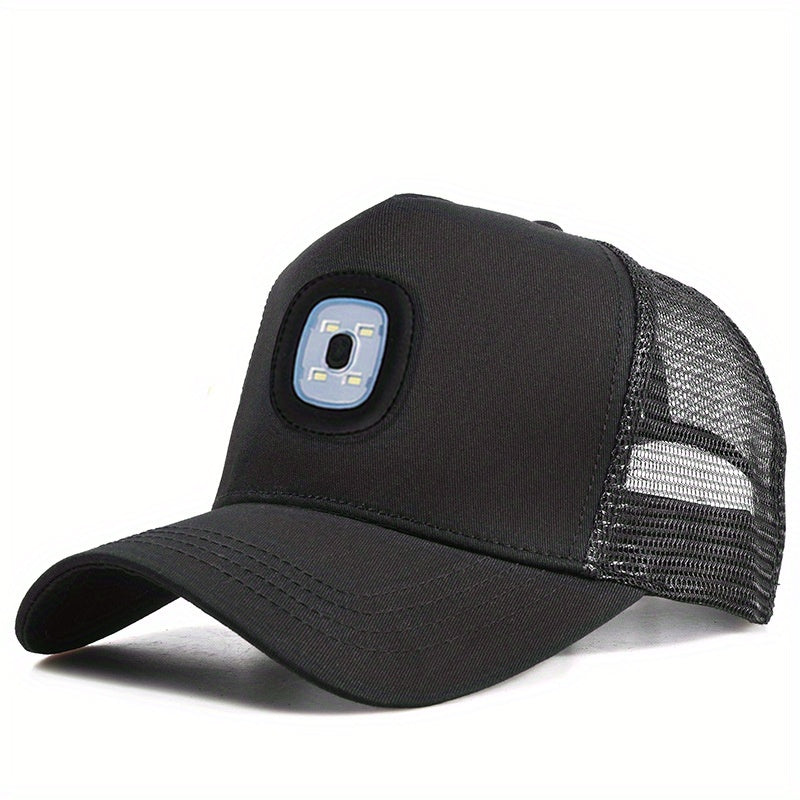 Rechargeable Lighted Baseball Cap Night Fishing Outdoor Hat
