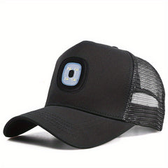 Rechargeable Lighted Baseball Cap Night Fishing Outdoor Hat