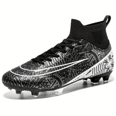 Professional Training Soccer Spikes Cleats Lightweight Non-slip Shoes