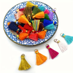10pcs 25mm Leather Tassels Fringe Trim Sewing Curtains Accessories DIY