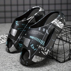 Men's Lightweight Comfy Slides Slippers Non Slip Soft Shoes