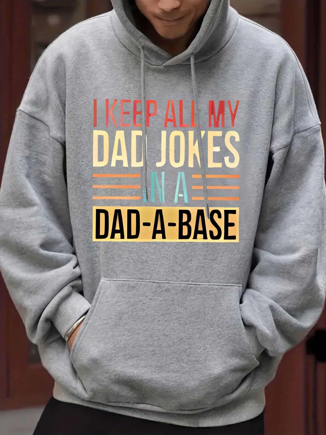 Funny 'Keep My Dad Jokes' Hoodie For Men