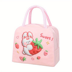 Kids Cartoon Lunch Bag Insulation Portable Aluminum Foil Lunch Bag