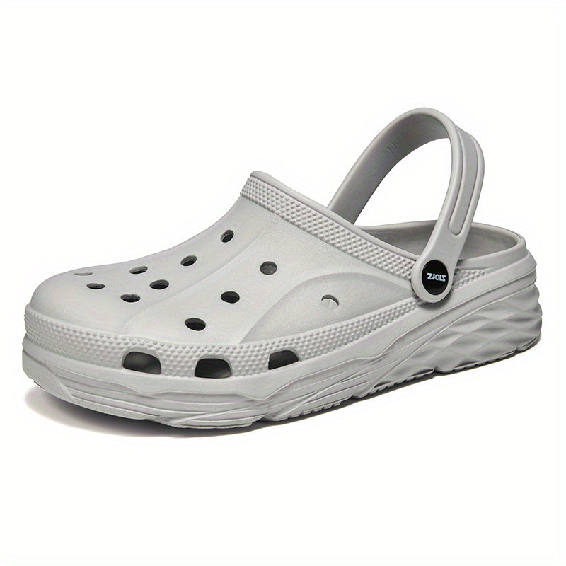 Men's Clog Sandals with Strap Casual Outdoor Walking Shoes