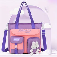 Primary School Students Tutoring Bags, Slanted Shoulder Book Bags