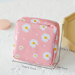 Portable Tampon Storage Bag Large Capacity Menstrual Towel Storage Bag