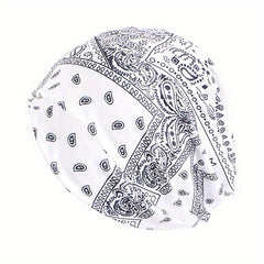 Paisley Print Beanies Unisex Turban Cap Hip Hop Skull Cap