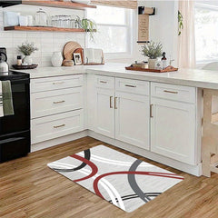 Modern Abstract Anti Fatigue Kitchen Mats Memory Foam Kitchen Floor Mats