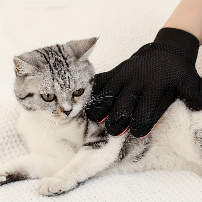 Pet Hair Removal Glove & Slicker Brush for Dogs and Cats
