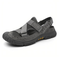 Men Non Slip Sandals Durable Quick Dry Closed Toe Beach Shoes Summer