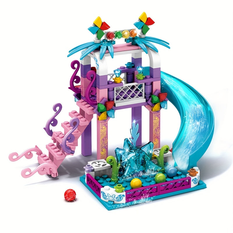 153pcs Water Park Building Blocks Set - Educational Toy for Girls