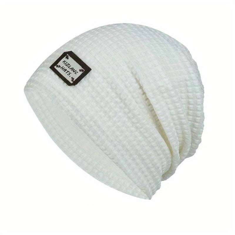 Spring Summer Thin Pullover Hat Breathable Mesh Turban All match Hat