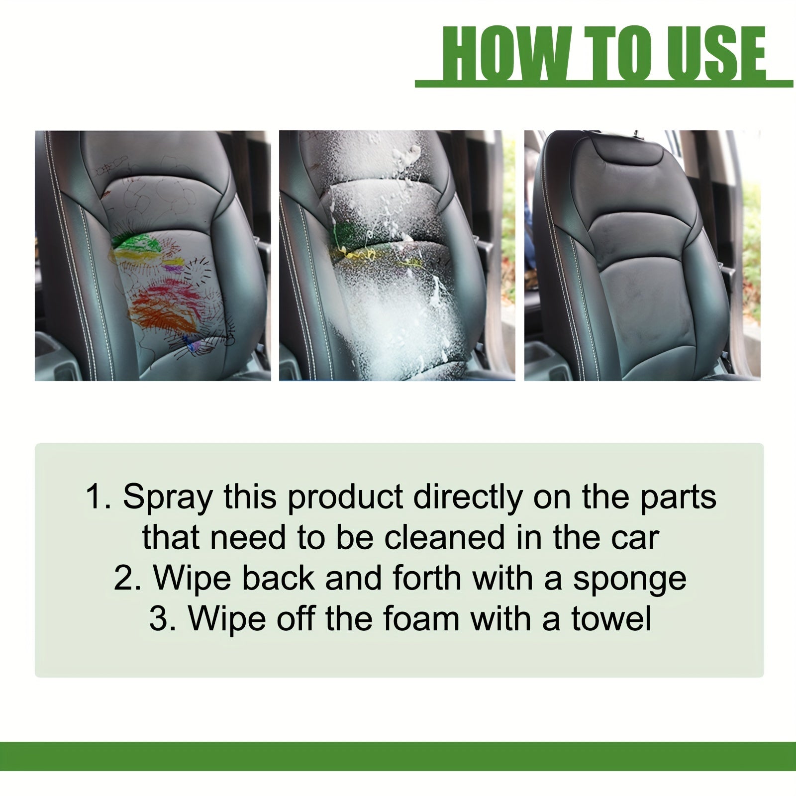Car Foam Cleaner Strong Decontamination Rust Brake Cleaner
