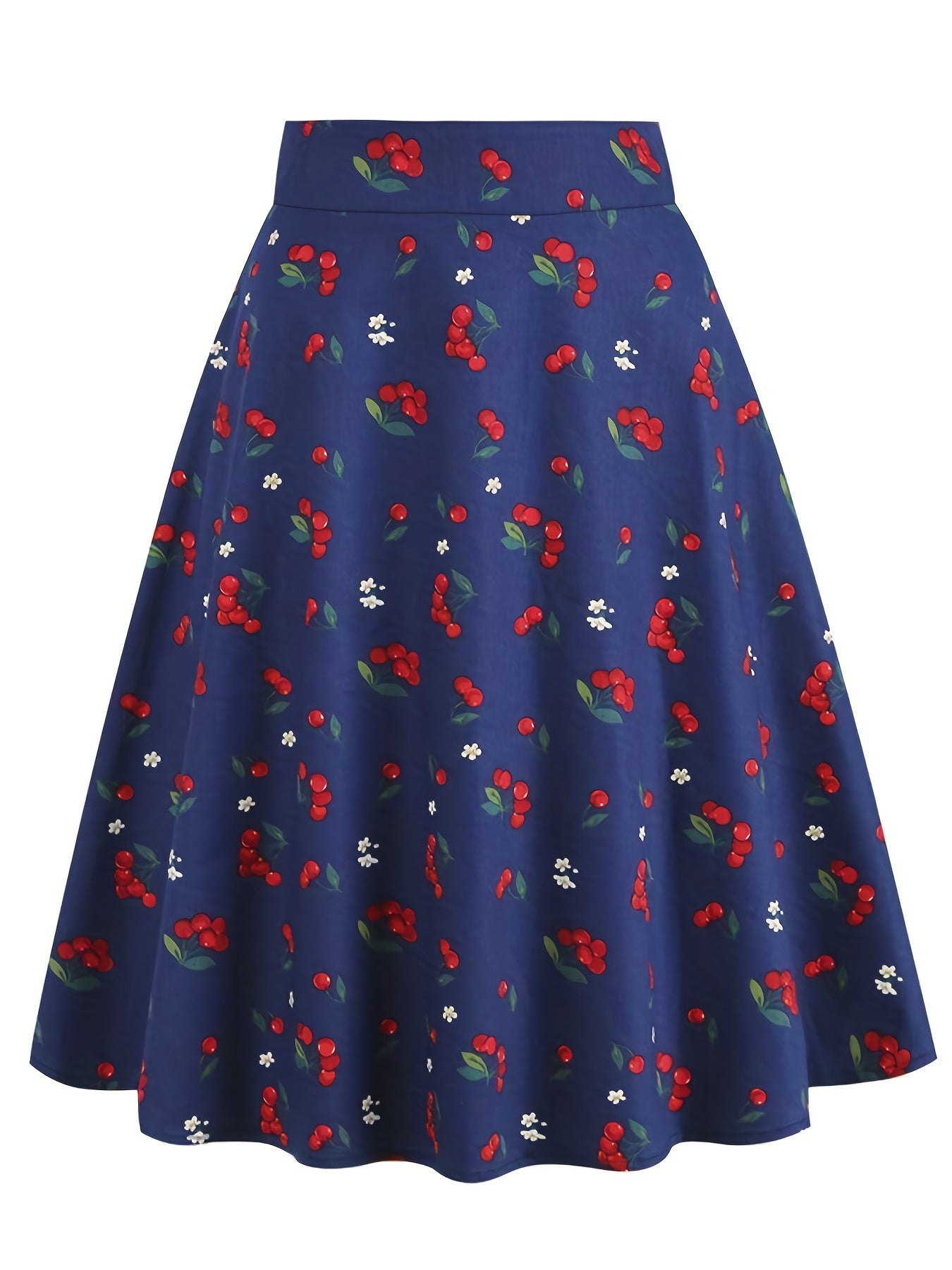 Floral Print Skirt for Spring & Summer Women's Clothing