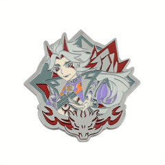 Game Peripheral Cartoon Character Brooch Metal Enamel Accessories For Girls