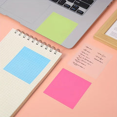 Colorful Sticky Notes 50 Sheets Office Memo Pad Label Classification