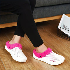 Women's Plush Lined Slip On Clogs - Cozy & Chic Shoes