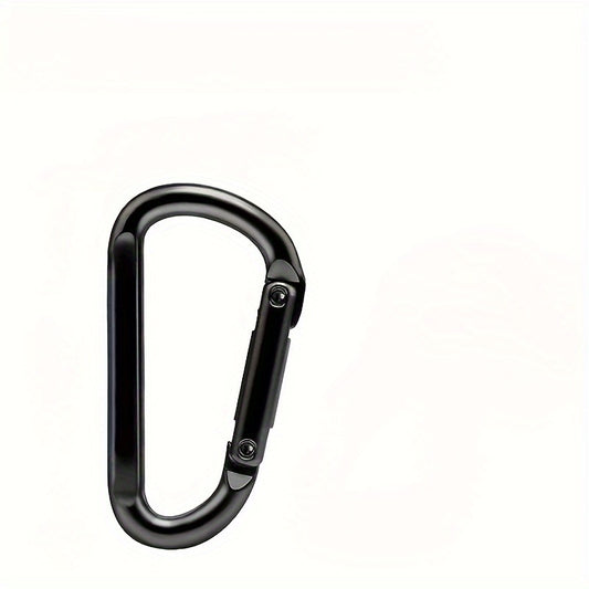 Durable D Buckle Keychain Metal Carabiner