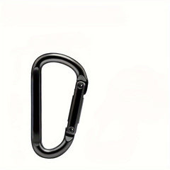 Durable D Buckle Keychain Metal Carabiner