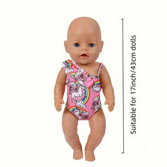 Doll Swimsuit 17 Inch Swimsuit Playset Toy Holiday Gift No Doll