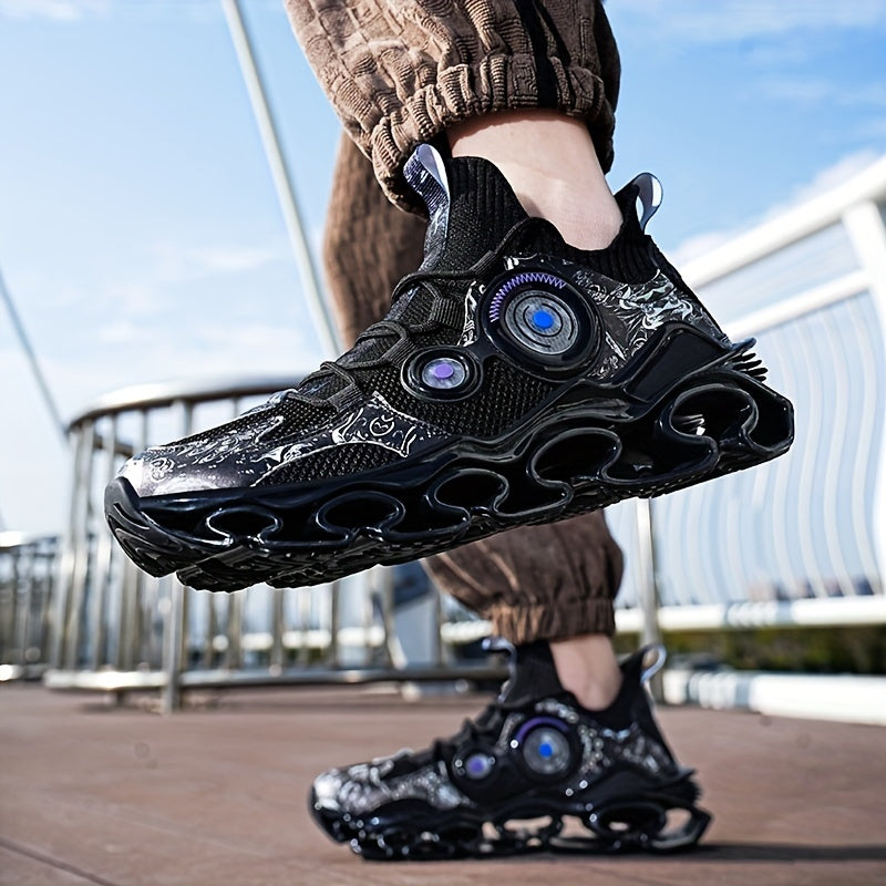 Men's Breathable Blade Sneakers For Jogging Tennis Gym