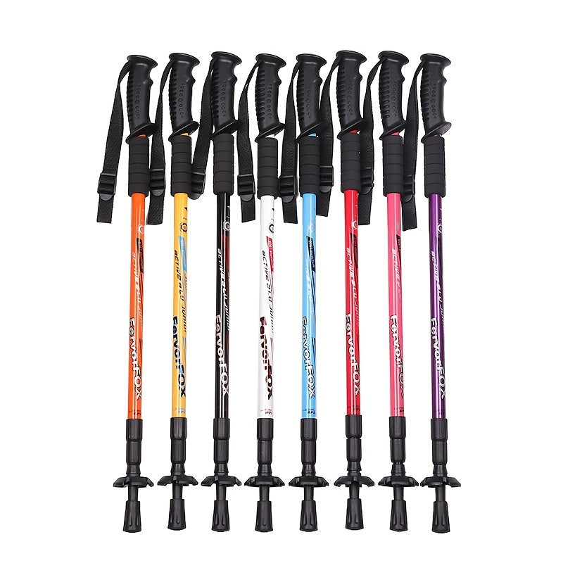 Adjustable Trekking Poles Lightweight Walking Stick Outdoor Hiking