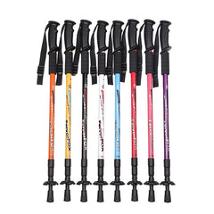 Adjustable Trekking Poles Lightweight Walking Stick Outdoor Hiking