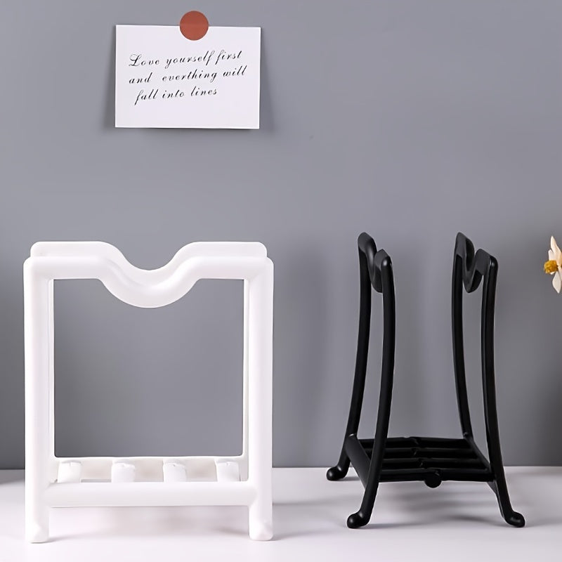 Creative Gravity Vertical Bookshelf Bookends Student Desk Bookcase