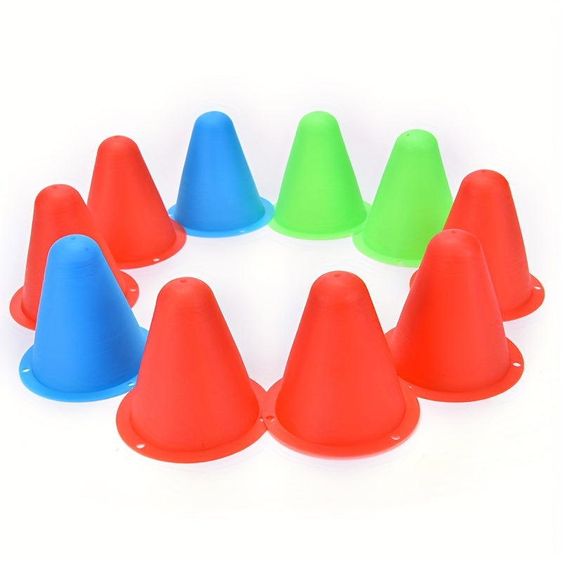 10pcs Roller Skating Training Cones - Random