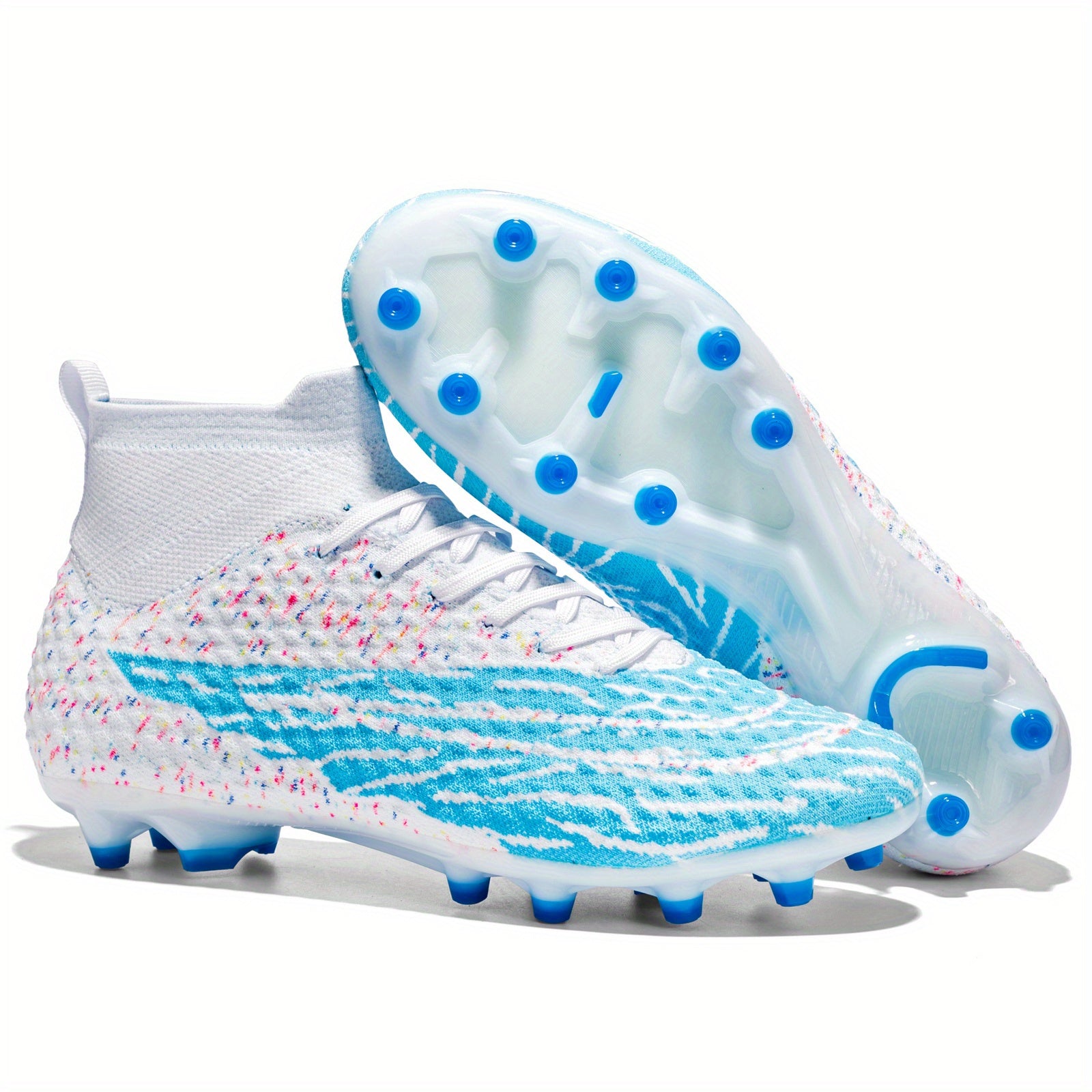 Kids Teenager Unisex AG Cleat Soccer Shoes Professional Outdoor