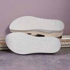 Women's Open Toe Wedge Sandals Non slip Sporty Outdoor Summer Sandals