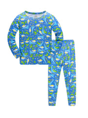 Boys Pajamas 2 Piece Set PJs For Kids Children Sleepwear 1 10 Years