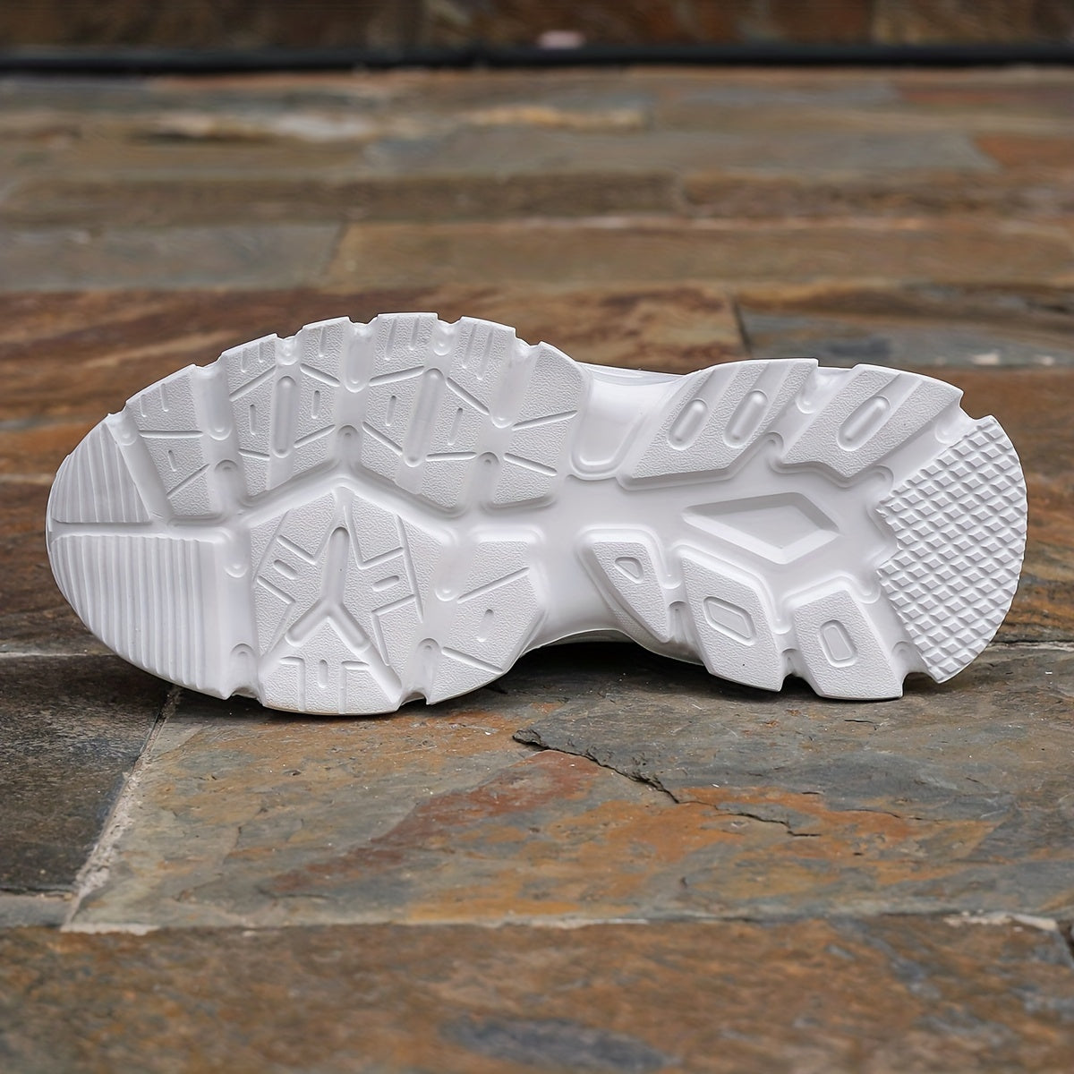 Funny Pumpkin Print Mesh Sports Shoes Lightweight Travel Shoes