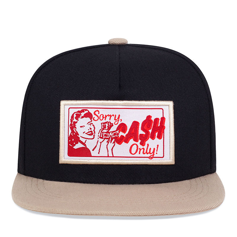 Cartoon Character Embroidered Hip Hop Cap