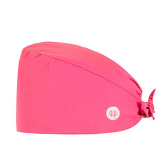 Adjustable Work Cap Nurse Cap Solid Scrub Caps Working Hats Men Women