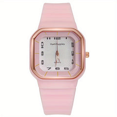 Square Quartz Watch For Women Academy Style