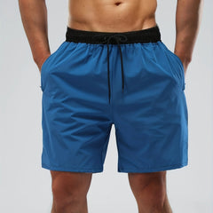 Men's Quick Dry Swim Trunks Beach Shorts With Pockets