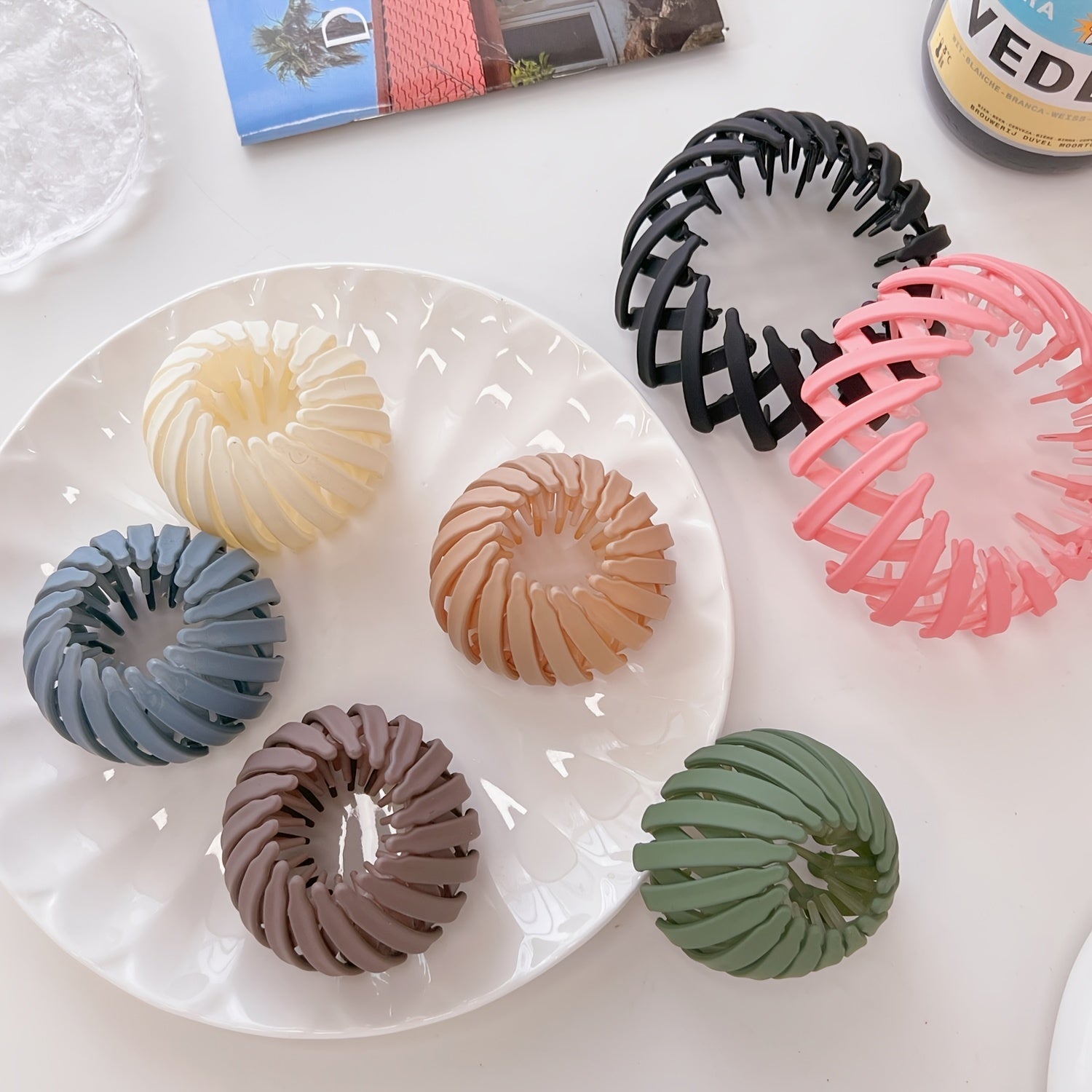 Bird Nest Shape Magic Hair Clip Hair Holder