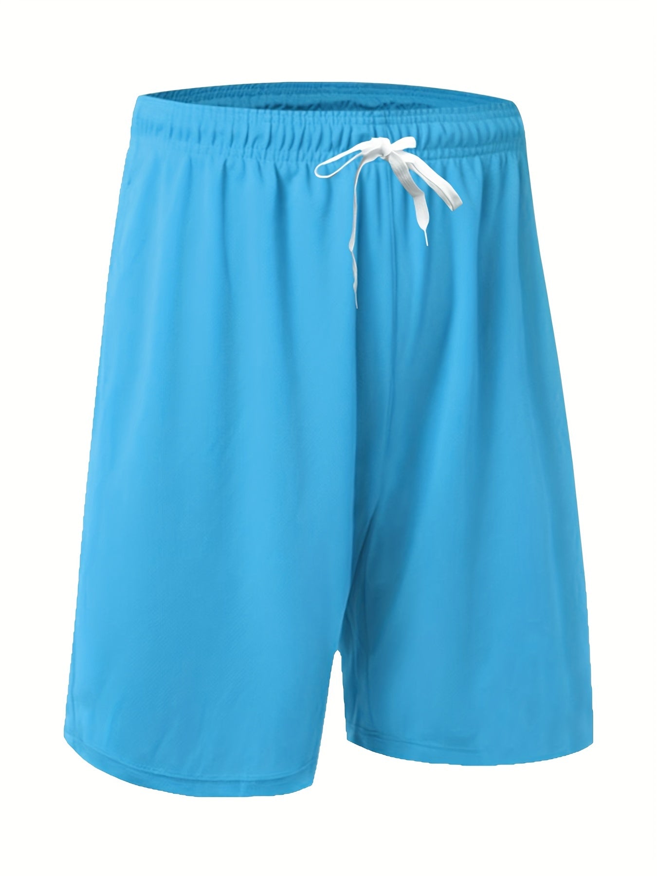 Men's Solid Sport Shorts Quick Dry Moisture Wicking