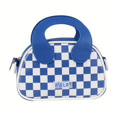 Girls Plaid Handbag Casual Shoulder Bag
