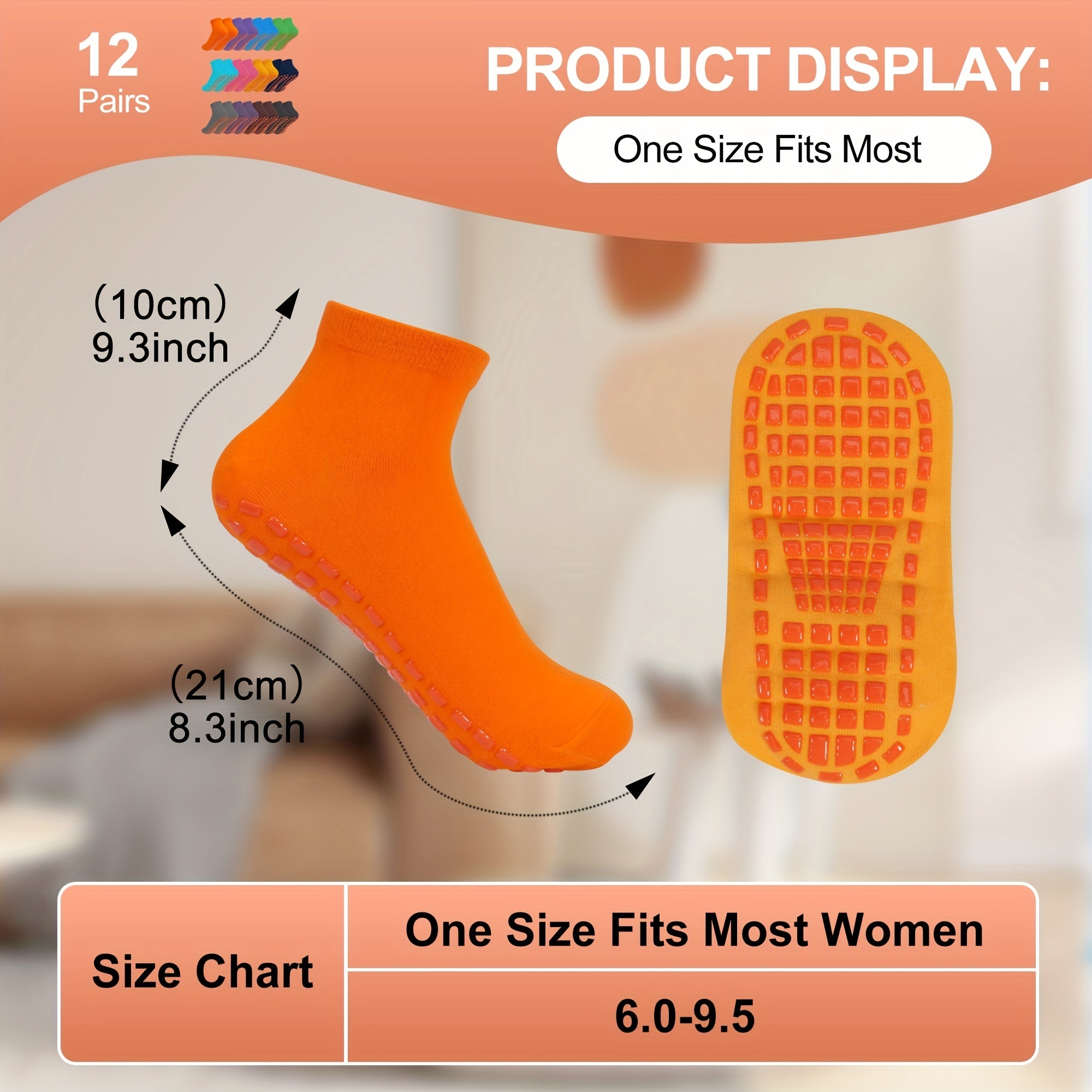 Non Slip Sweat Absorption Yoga Socks Silicone Padded Low Cut Sport Socks