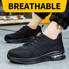 Men's Steel Toe Work Safety Shoes Non Slip