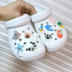 13pcs Animal Shoe Charm Set - Girls Gift