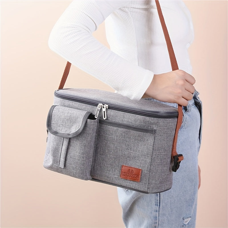 Waterproof Insulation Stroller Caddy Hanging Bag for Mom